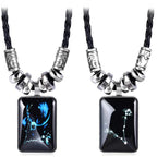 Collar con Colgante del Signo del Zodiaco para Hombre