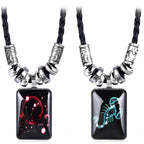 Collar con Colgante del Signo del Zodiaco para Hombre