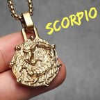 Collar con Colgante de Signo del Zodiaco