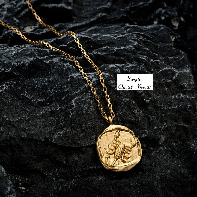 Collar con Colgante Signo del Zodiaco