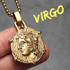 Collar con Colgante de Signo del Zodiaco