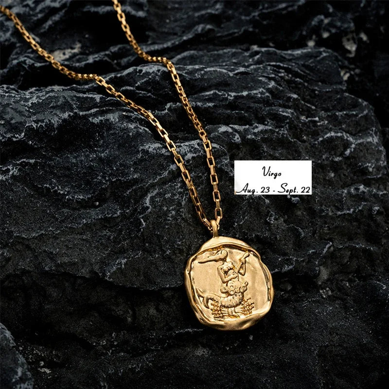 Collar con Colgante Signo del Zodiaco