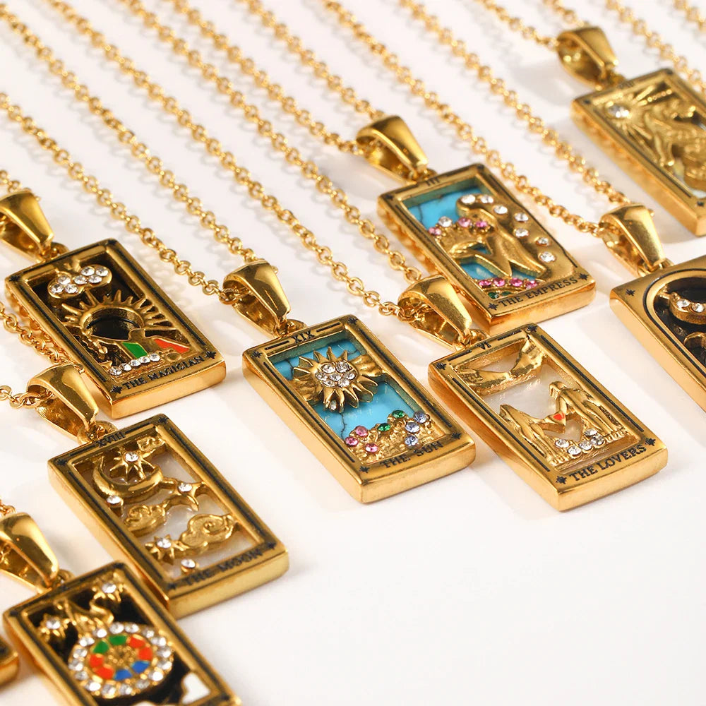 Collar con Colgante Tarot