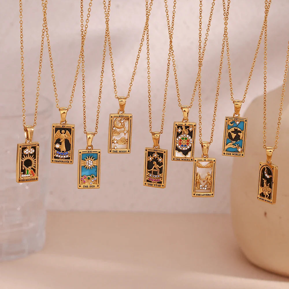 Collar con Colgante Tarot