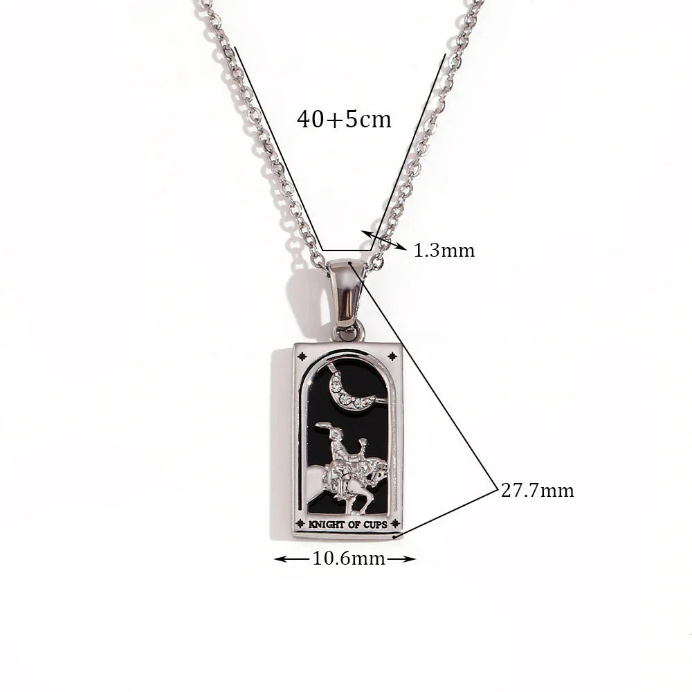 Collar con Colgante Tarot