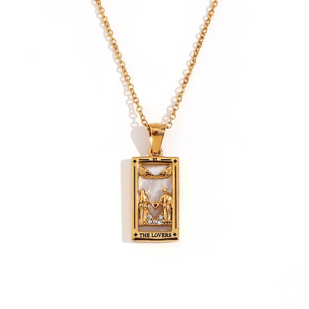 Collar con Colgante Tarot