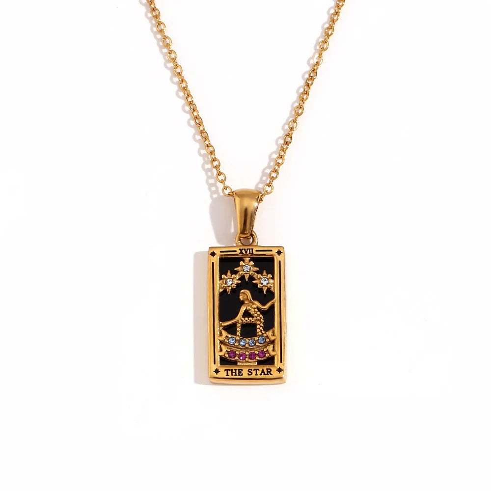 Collar con Colgante Tarot