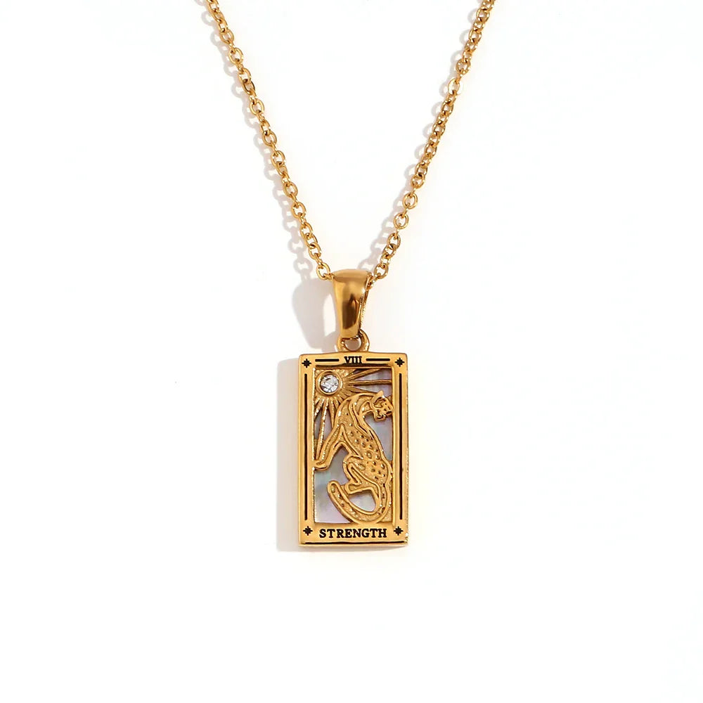 Collar con Colgante Tarot