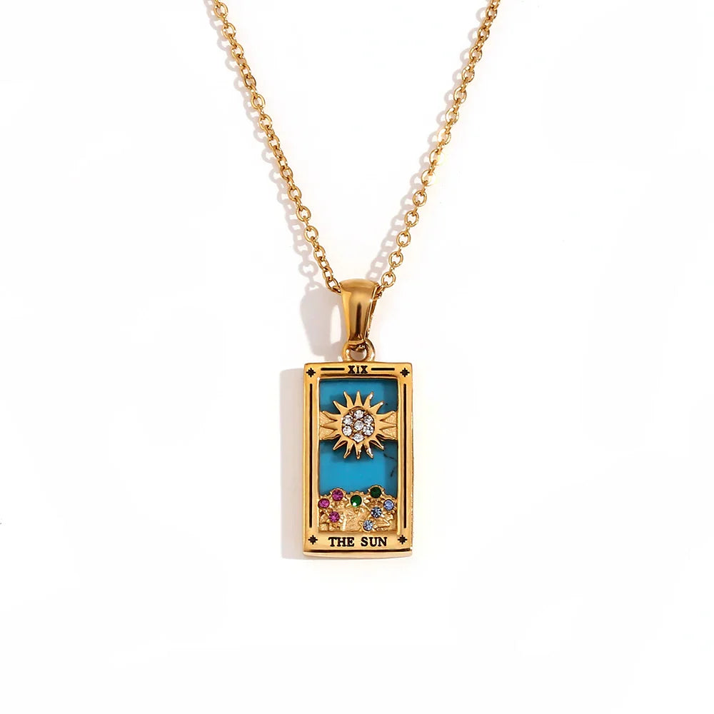 Collar con Colgante Tarot