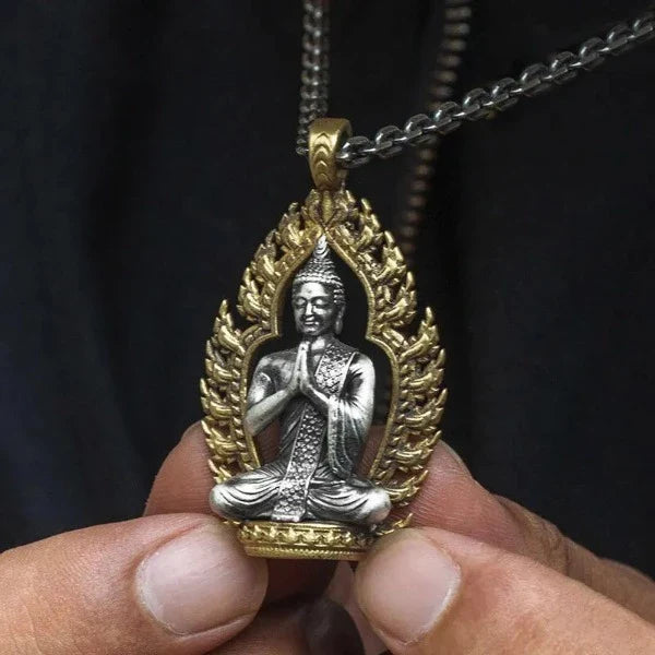 Collar Budista de Meditación