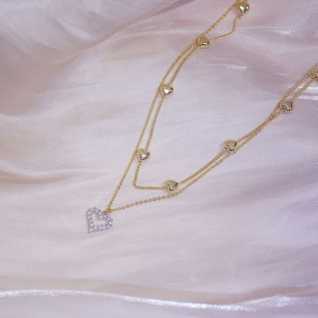 Collar Corazón Oro