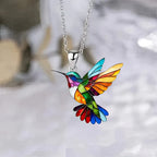 Collar Colibrí Arcoíris Eloria
