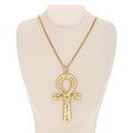 Collar Cruz Egipcia Oro