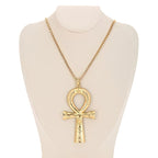 Collar Cruz Egipcia Oro