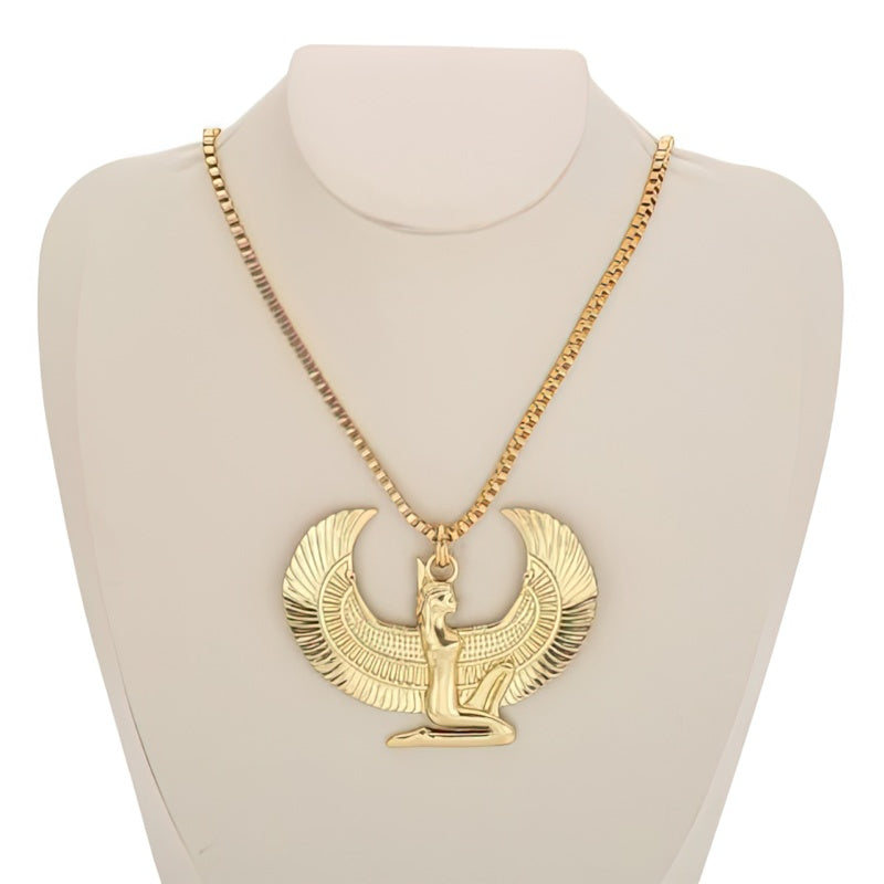 Collar Cruz Egipcia Oro