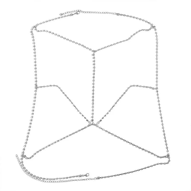 Collar de Escote Cadena Mujer Joya Escote Busto