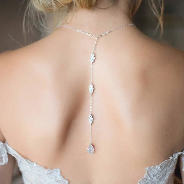 Collar de Espalda para Boda