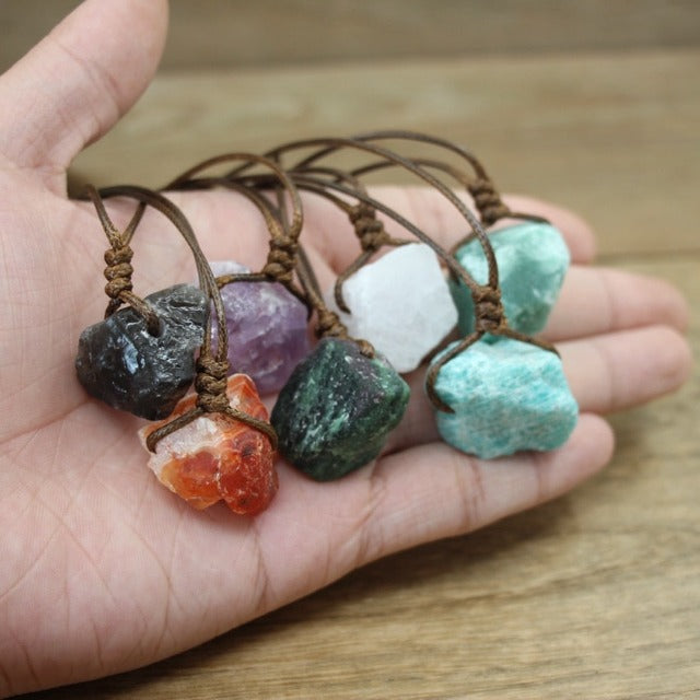 Collar de Sanación Reiki en Piedra Natural