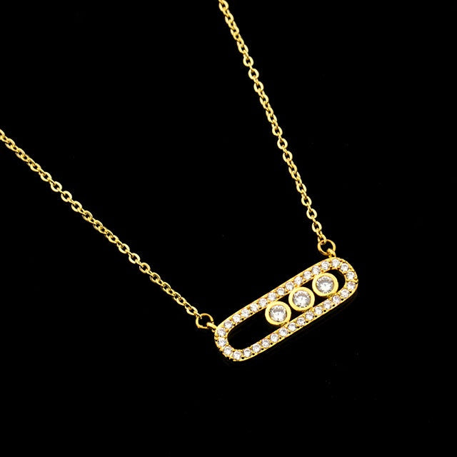 Collar del Infinito Oriental oro