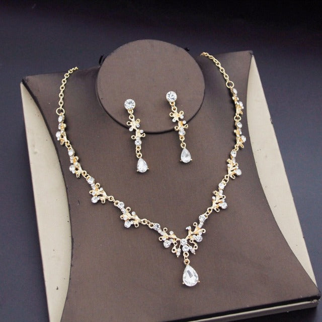 Collar de Boda de Diamantes en oro