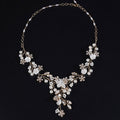 Collar de Boda Flores oro
