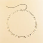 Collar de Vientre para Mujer plata