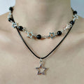 Collar Doble Vuelta con Colgante de Estrella