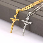 Collar con Cruz Colgante Jesús
