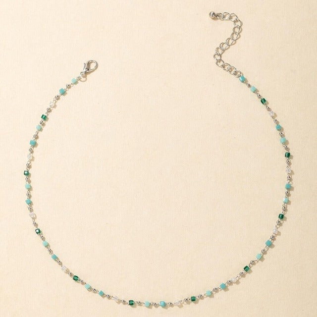 Collar Verano Mujer plata