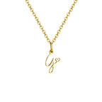 Collier femme avec pendentif initiale lettre et coeur