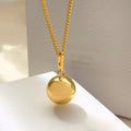 Collar Bola de Embarazo para Mujer con Colgante
