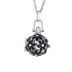 Collar Mujer Embarazada Bola de Embarazo con Colgante Hueco