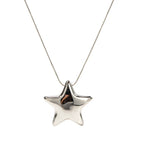 Collar Mujer Colgante Estrella plata