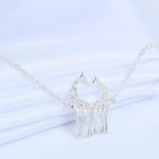 Collar Jirafa Plata