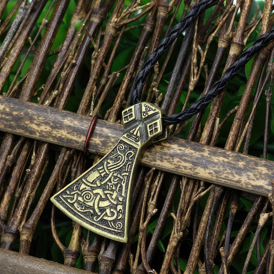 Collar Hacha Vikingo