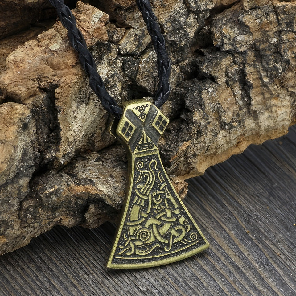 Collar Hacha Vikingo