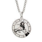 Collar Horóscopo Colgante Constelaciones del Zodiaco Plata león