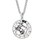 Collar Horóscopo Colgante Constelaciones del Zodiaco Plata sagitario