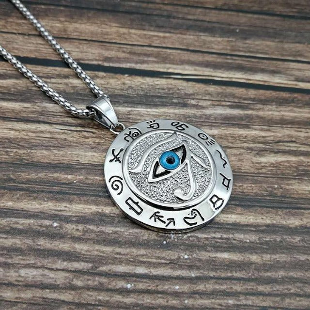 Collar Horus Egipcio plata