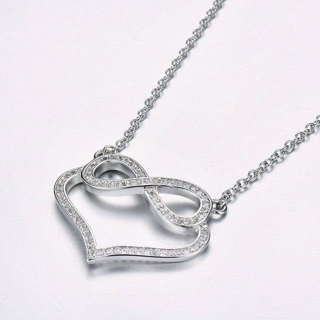 Collar Infinito Corazón