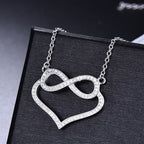 Collar Infinito Corazón