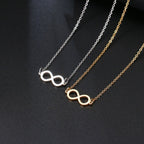 Collar Infinito Colgante Mujer