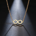 Collar Infinito Colgante Mujer oro