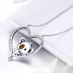Collar Koala Plata