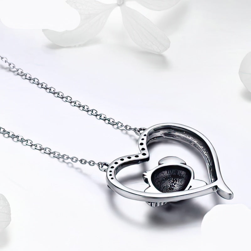 Collar Koala Plata