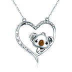 Collar Koala Plata