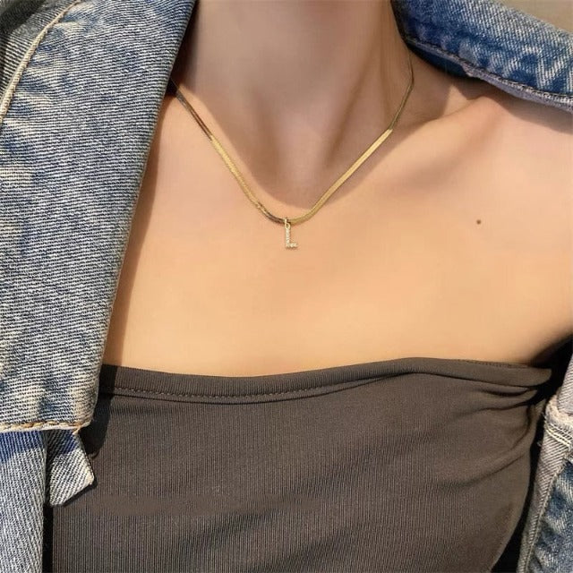 Collar Letra Inicial Personalizado