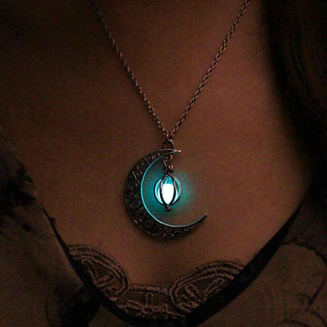 Collar Luna Luminoso