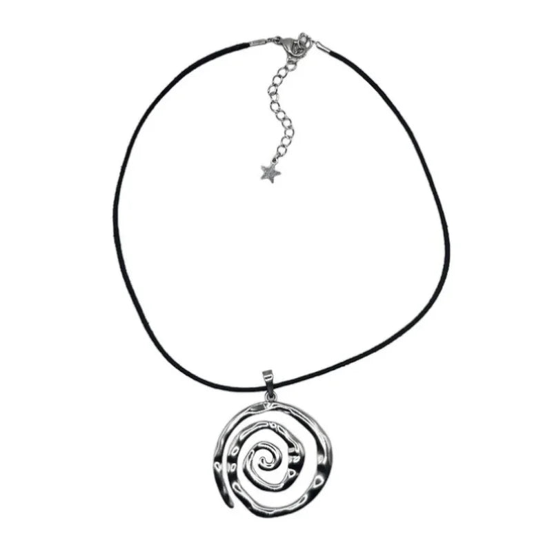Collar y Medallón Espiral