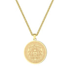 Collar Medusa Gorgona Griega oro